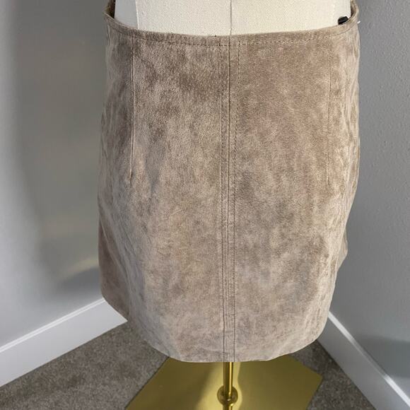 BLANKNYC Leather Mini Skirt Size 27 - Picture 3 of 6